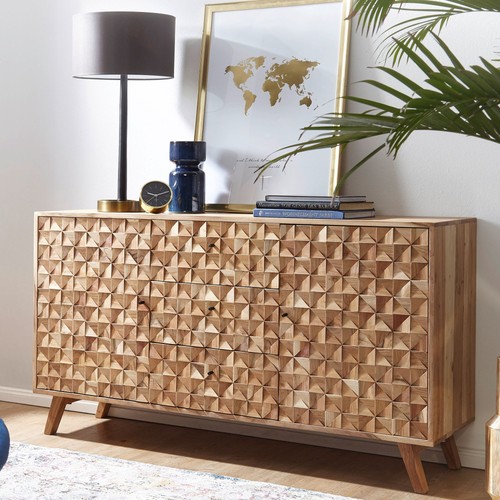 Finebuy sideboard 140 - finebuy, cm