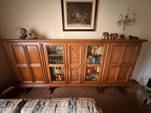 Großes holz sideboard - holz,