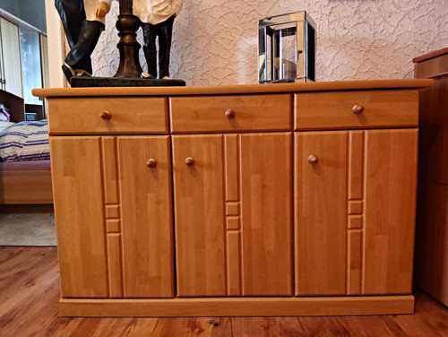 Holz anrichte sideboard braun - holz, anrichte/sideboard