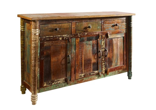 Kommode massivholz sideboard - kommode,