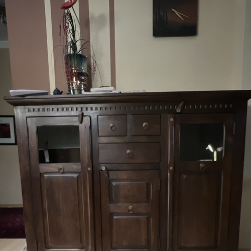 Holz sideboard anrichte braun - holz, sideboard/anrichte